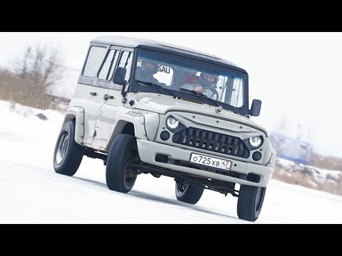 Видео: ЛЮТЫЙ УАЗ НА ЛЬДУ.ПОВЕРИЛ В СЕБЯ...!