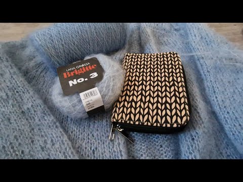 Видео: Продвижение проекта на спицах.мои новые спицы #inspiration #mode #вязание #strikken ##mode #garten