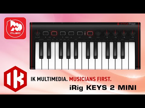 Видео: Миди-клавиатура IK Multimedia iRig KEYS 2 MINI. Контроллер с выходом под наушники