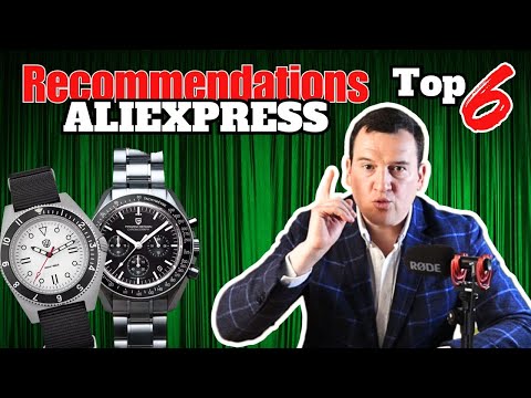 Видео: 6 отличных часов AliExpress — до 80 долларов
