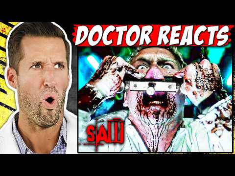Видео: ВРАЧ смотрит на ловушки из фильмов Пила #4