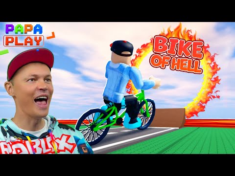 Видео: Скоростной паркур на байке Bike of Hell