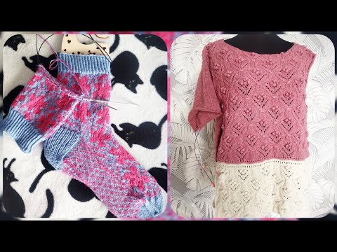 Видео: Продвигаю процессы 🧶Вяжу рукава не только!