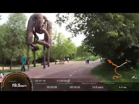 Видео: Велодорожки на Яузе