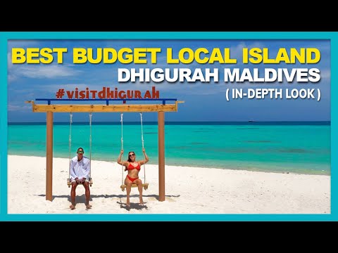 Видео: Полный тур по острову Дигура Мальдивы | Отели | Магазины | Песчаная отмель | Рестораны