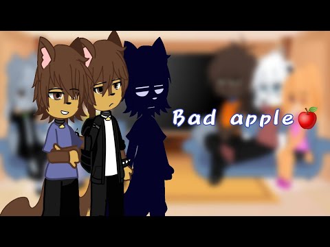 Видео: || реакция щенячьего патруля на ау Гончика | bad apple ||