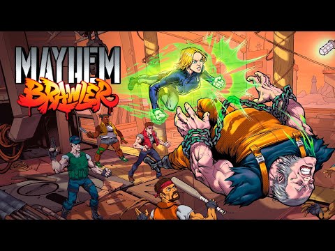Видео: Mayhem Brawler - Полное прохождение. Все концовки