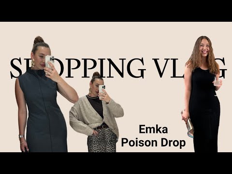 Видео: Shopping Vlog 2024 в Казани. Обзор брендов Emka и Poison Drop.