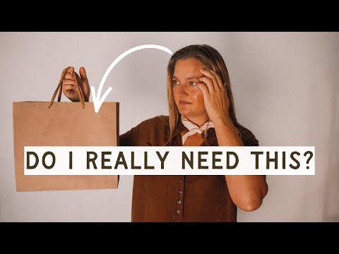 Видео: Полное руководство по осознанному шопингу (для минималистов)