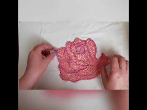 Видео: КОМПОЗИЦИЯ В ИРЛАНДСКОМ КРУЖЕВЕ!!!💗💗💗Тунисская сеточка. Вязание крючком. 💖💖💖