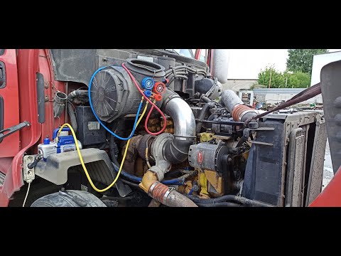Видео: Как я заправлял кондиционер на Петербилт387