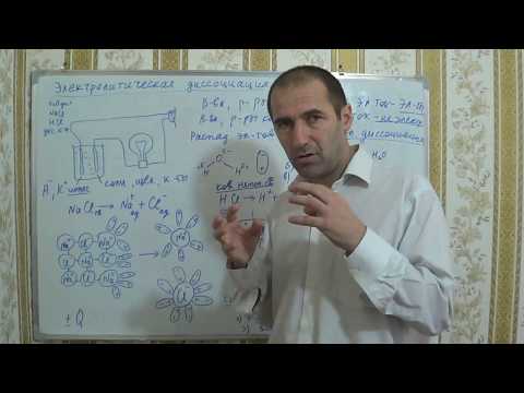 Видео: §35, 8 кл. Электролитическая диссоциация