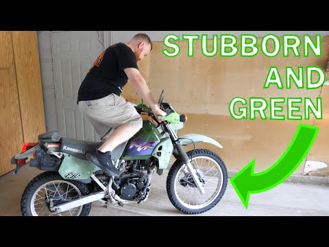 Видео: Kawasaki KLR250 Дэйва не заводится, и он сыт по горло