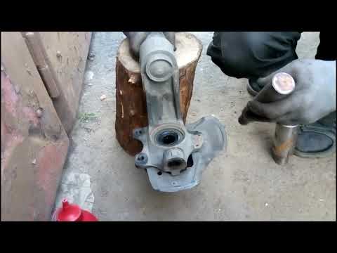 Видео: замена переднего ступичного подшипника гидравлическим домкратом опель вектра а, кадет, сенс, ланос