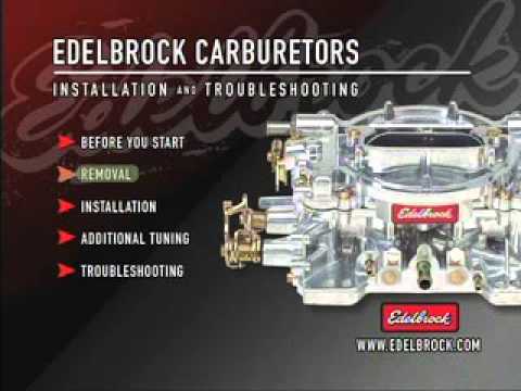 Видео: Установка и регулировка карбюратора Edelbrock