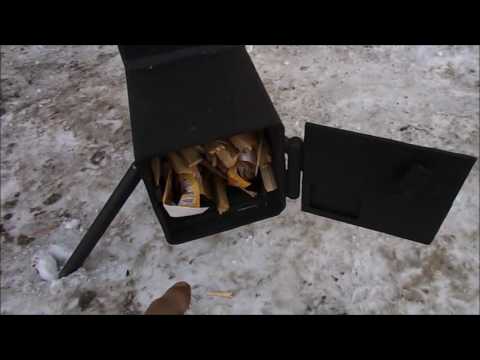 Видео: Печь гараж- сарай, нового поколения.