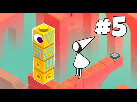 Видео: Дружественный тотем. 5 серия на MаxJunior.Прохождение игры Monument Valley tutorial Игры на Андроид.