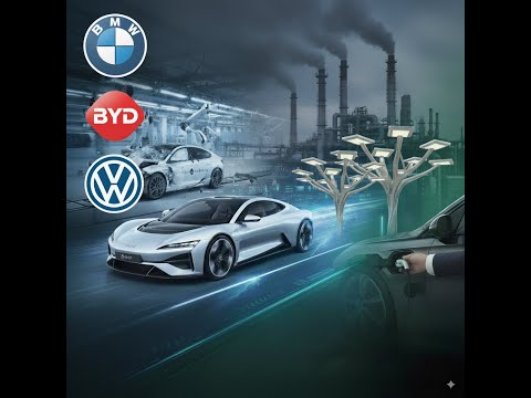 Видео: Натриевая батарея CATL/ Зарядные деревья BMW/ 500 кмч на BYD U9