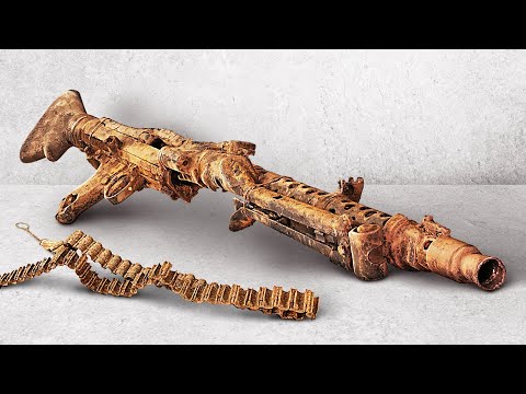 Видео: MG34 1941 | Реставрация старого пулемёта