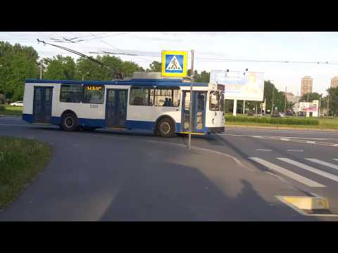 Видео: Троллейбус, маршрут №16 МТрЗ-6223 б.5305 (07.06.2020) Санкт-Петербург