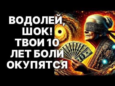 Видео: 🔴♒ВОДОЛЕЙ! Запомни эту дату: 10.10.2025. 😱Твои 10 лет ада закончатся НАВСЕГДА❗