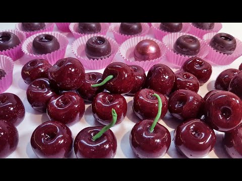 Видео: Желейный мармелад из вишни🍒 в силиконовой форме из 4 ингредиентов! Самый простой и быстрый рецепт!