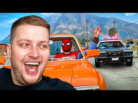 Видео: БЕЗУМНЫЙ КОП УГОНЯЕТ ТАЧКИ - GTA 5 RP