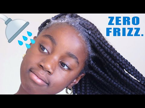 Видео: КАК МЫТЬ БОКС-КОСЫ, ЧТОБЫ ИХ НЕ ПУШИЛОСЬ