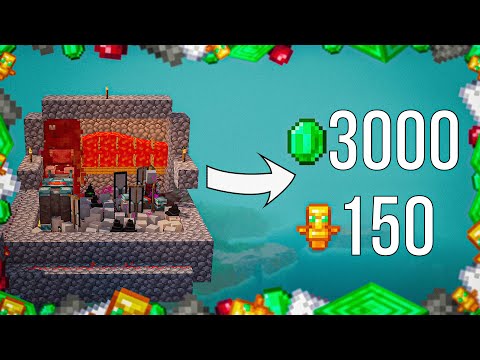 Видео: ФЕРМА РЕЙДОВ ДЛЯ НАЧАЛА ИГРЫ. 3000 Изумрудов в час/ 150 тотемов в час. 1.16.5-1.20.x