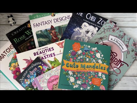 Видео: 24 часа начинаю новые раскраски/Adult coloring