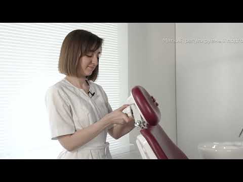 Видео: Стоматологическая установка Med-Mos CQ-216 с верхней подачей