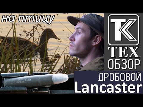 Видео: Охота с "Ланкастером" на птицу. Наш 9.6/53 Lancaster  в дробовом исполнении.