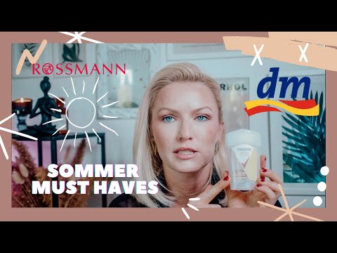 Видео: SOMMER MUST HAVES/ ВСЁ, ЧТО НУЖНО ЛЕТОМ/ УХОД И КОСМЕТИКА ИЗ ROSSMANN/Dm