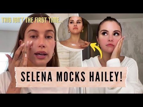 Видео: Селена Гомес высмеивает Хейли Бибер в TikTok!