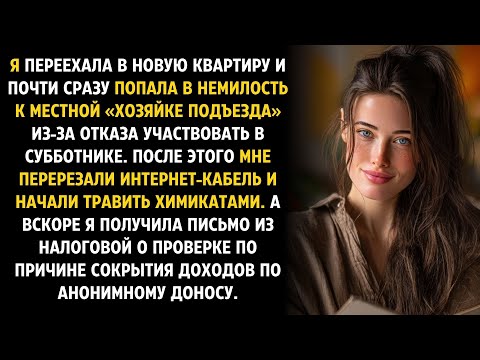 Видео: МЕНЯ НАЧАЛА ТРАВИТЬ "ХОЗЯЙКА ПОДЪЕЗДА" ИЗ-ЗА ОТКАЗА УЧАСТВОВАТЬ В СУББОТНИКЕ