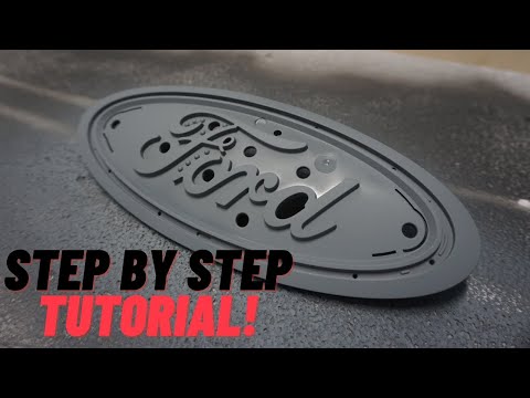 Видео: Как покрасить значки грузовика Ford F150 (пошаговое руководство!)