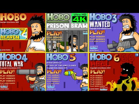 Видео: HOBO - Серия игр (8 игр) ПОЛНЫЕ ИГРЫ Прохождение 4K