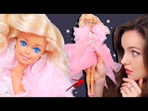 Видео: Кукле 32 года! Ее ноги меня пугают… Обзор и распаковка Barbie SuperStar 1988