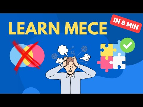 Видео: Изучите MECE за 8 минут | 5 простых способов стать MECE