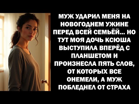 Видео: В Новый Год Муж Оскорбил Меня Перед Роднёй — Но 9-Летняя Дочь Произнесла То, Что Потрясло Всех