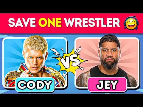 Видео: Выбери одного, пни одного — WWE Wrestlers Edition 2024 💪