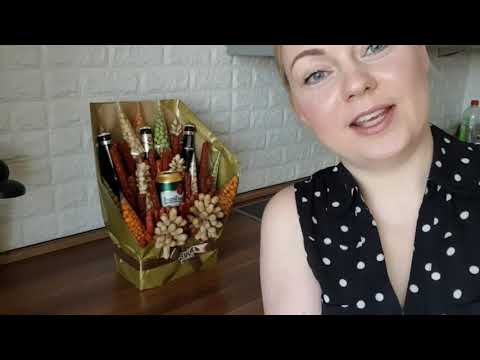 Видео: Мужской букет.../Рецепт творожной запеканки/ Наши будни