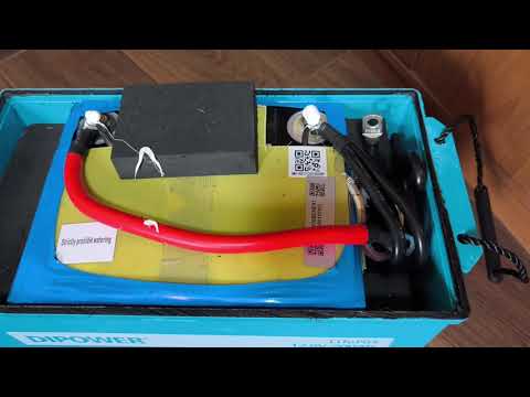 Видео: Аккумулятор Dipower LiFePO4 200Ач 12В разборка