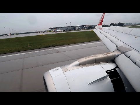 Видео: Посадка в Пулково А320neo Уральские авиалинии