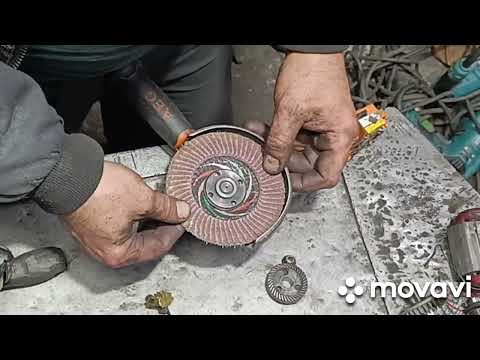 Видео: AEG WS13-125 подбираем щётки.