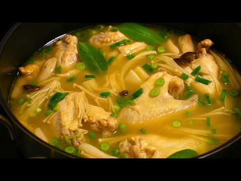 Видео: Идеальный курино-грибной суп для холодной погоды