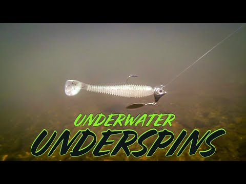 Видео: Потрясающие подводные кадры 10 приманок и свимбейтов!!