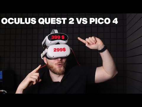 Видео: VR Pico 4 VS Oculus Quest 2 Обзор-Сравнение. + АНОНС