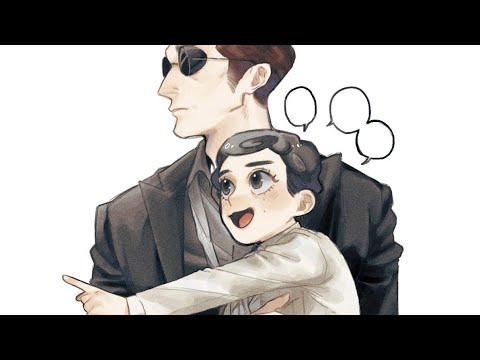 Видео: "Благие знамения" комиксы
