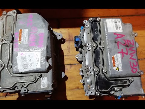 Видео: Инвертеры Toyota Aqua и Toyota Prius 30 - запуск.